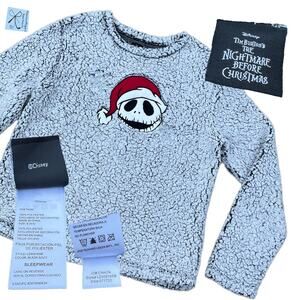 Disney The Nightmare before Christmas Sleepwear Pullover Sweatshirt Sz S